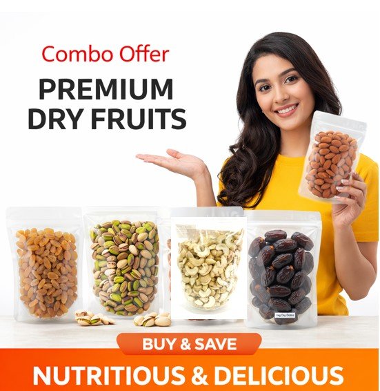 Combo 2 – Dry Fruits Pack